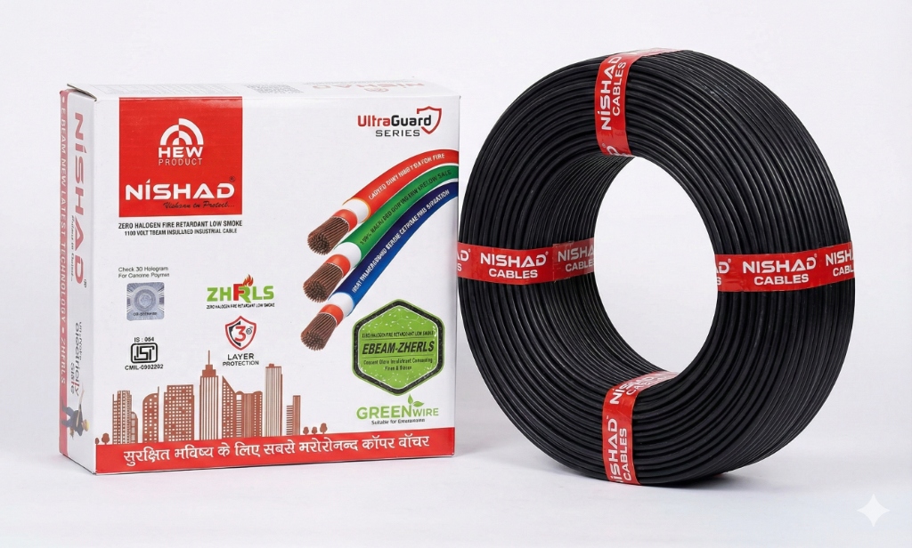 Nishad UltraGuard ISI certified house wires
